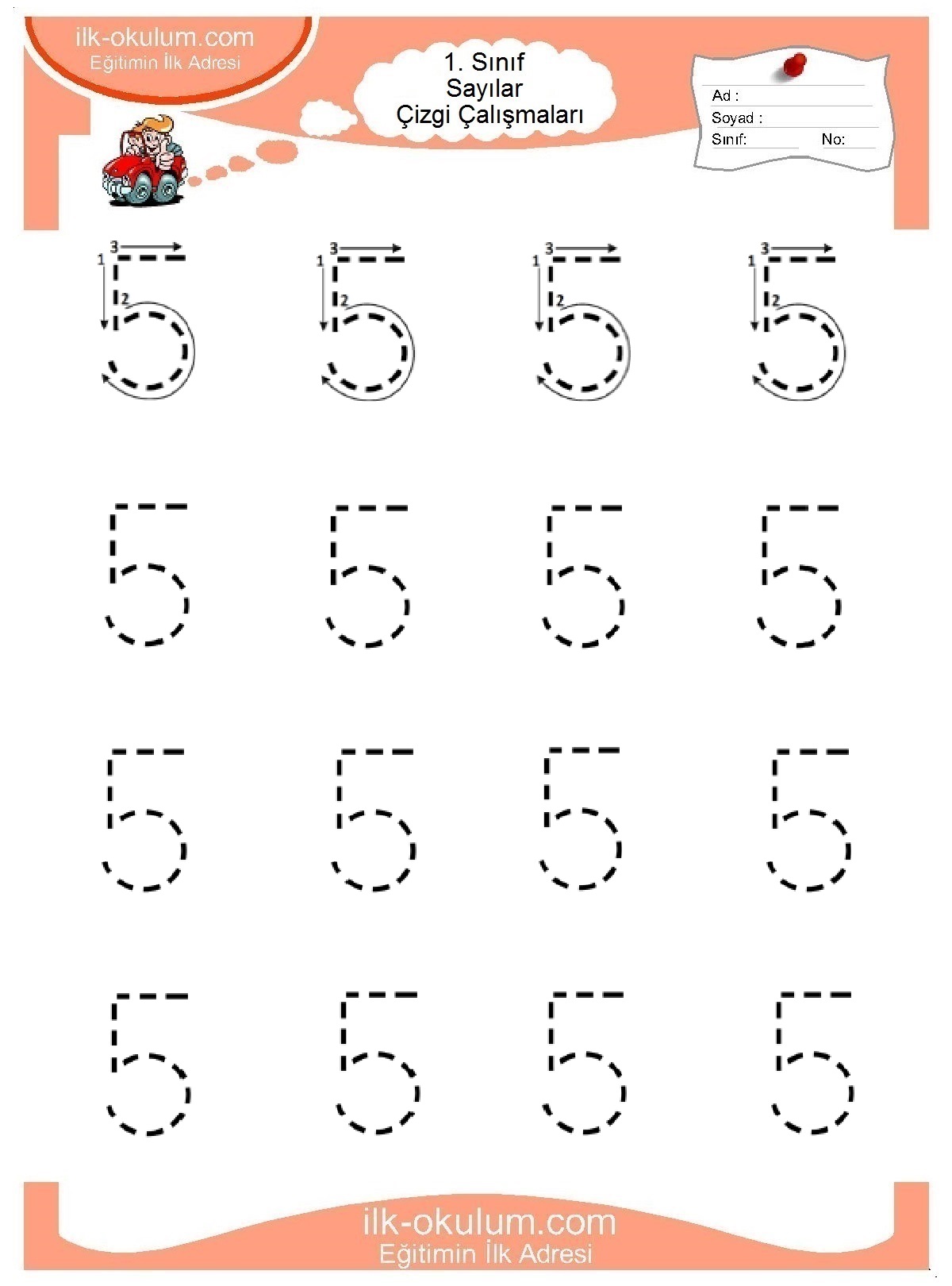 Çizgi Tamamlama Çalışmaları. 